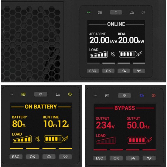 APC SRTG15KXLI UPS Double-conversion (en ligne) 15 kVA 15000 W