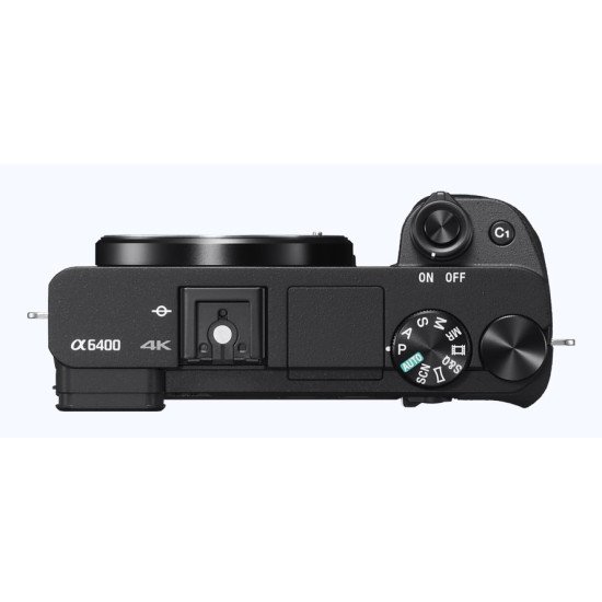 Sony α ILCE-6400AM 1/1.6" MILC 24,2 MP CMOS 6000 x 4000 pixels Noir