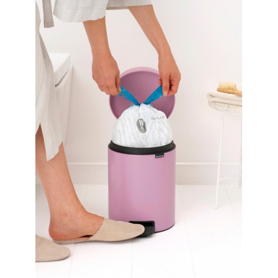 Brabantia NewIcon 5 L Rond Acier Rose