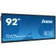 iiyama TE9218UWI-B1AG affichage de messages Écran plat interactif 2,32 m (91.5") LED Wifi 500 cd/m² 5K Ultra HD Noir Écran tactile Intégré dans le processeur Android 16/7 iiyama TE9218UWI-B1AG affichage de messages Écran plat interactif 2,32 m (91.5") LED Wifi 500 cd/m² 5K Ultra HD Noir Écran tactile Intégré dans le processeur Android 16/7
