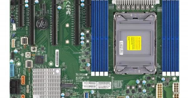 Carte Mère Supermicro X12SPA-TF Pour Intel C621A - Format E-ATX, Socket LGA4189