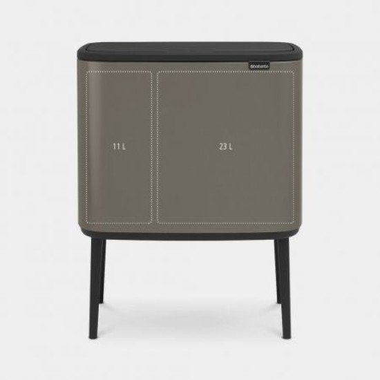 Brabantia Bo Touch Bin 34 L Rectangulaire Platine