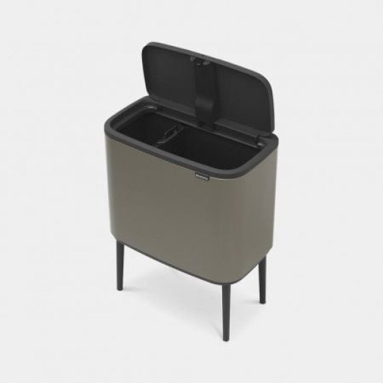 Brabantia Bo Touch Bin 34 L Rectangulaire Platine