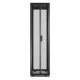 APC Baie EasyRack 600mm/48U/1000mm avec toit, sans panneau latéral, roulettes, noir