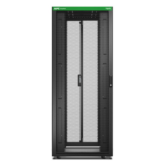 APC Baie EasyRack 800mm/42U/1000mm avec toit, sans panneau latéral, roulettes, noir APC Baie EasyRack 800mm/42U/1000mm avec toit, sans panneau latéral, roulettes, noir