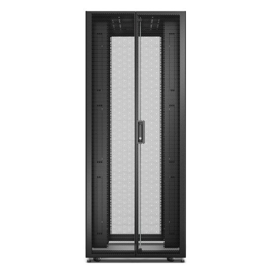 APC Baie EasyRack 800mm/42U/1000mm avec toit, sans panneau latéral, roulettes, noir APC Baie EasyRack 800mm/42U/1000mm avec toit, sans panneau latéral, roulettes, noir