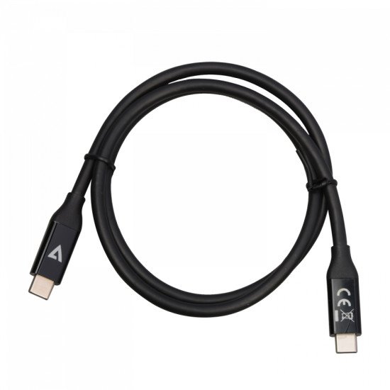 V7 V7USB4-80CM câble USB 0,8 m USB C Noir