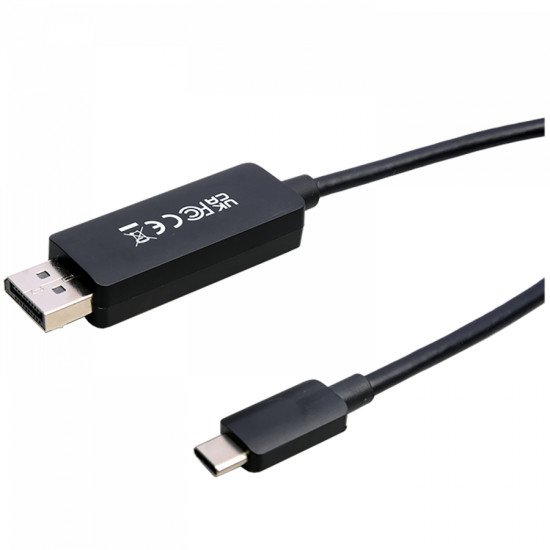 V7 V7USBCDP14-1M DisplayPort USB Type-C Noir