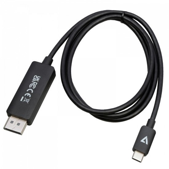 V7 V7USBCDP14-1M DisplayPort USB Type-C Noir V7 V7USBCDP14-1M DisplayPort USB Type-C Noir