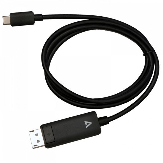 V7 V7USBCDP14-1M DisplayPort USB Type-C Noir V7 V7USBCDP14-1M DisplayPort USB Type-C Noir