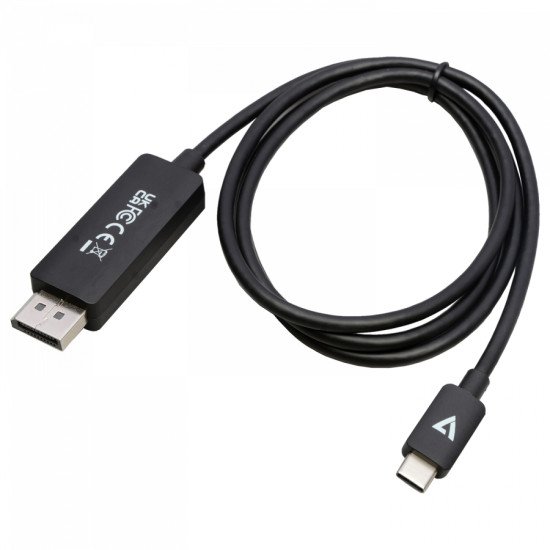 V7 V7USBCDP14-1M DisplayPort USB Type-C Noir V7 V7USBCDP14-1M DisplayPort USB Type-C Noir