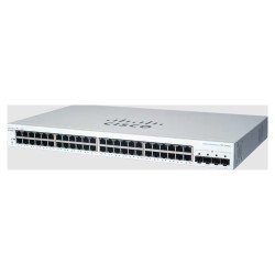 Cisco CBS220-48T-4G Géré L2 Gigabit Ethernet (PoE) 1U Blanc