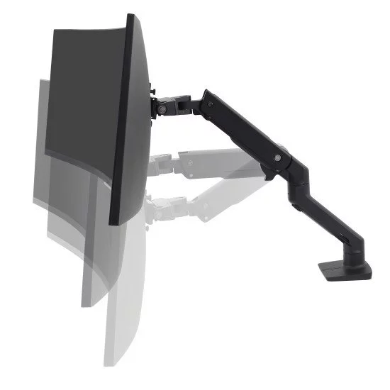 Ergotron HX Series 45-647-224 support d'écran plat pour bureau 124,5 cm (49") Pince Noir Ergotron HX Series 45-647-224 support d'écran plat pour bureau 124,5 cm (49") Pince Noir