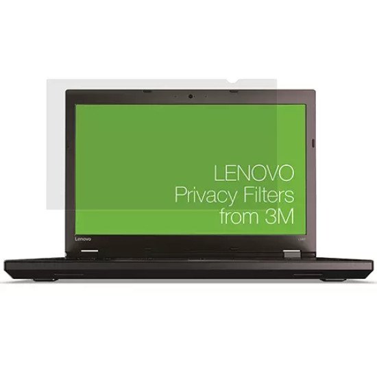 Lenovo 4XJ1D34303 filtre anti-reflets pour écran et filtre de confidentialité Filtre de confidentialité sans bords pour ordinateur 40,6 cm (16")