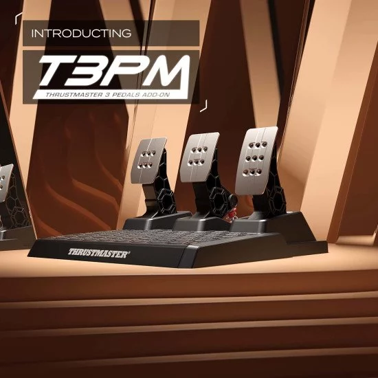 Thrustmaster T3PM Noir Pédales PC, PlayStation 4, PlayStation 5, Xbox One, Xbox Series S, Xbox Series X Thrustmaster T3PM Noir Pédales PC, PlayStation 4, PlayStation 5, Xbox One, Xbox Series S, Xbox Series X
