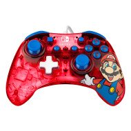 PDP Rock Candy: Mario Punch Rouge, Translucide USB Manette de jeu Analogique/Numérique Nintendo Switch, Nintendo Switch Lite, Nintendo Switch OLED PDP Rock Candy: Mario Punch Rouge, Translucide USB Manette de jeu Analogique/Numérique Nintendo Switch, Nintendo Switch Lite, Nintendo Switch OLED