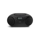 Philips TAZ2000B/10 Lecteur de CD Argent, Noir Lecteur CD portable