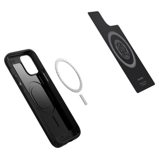 Spigen Mag Armor coque de protection pour téléphones portables 15,5 cm (6.1") Housse Noir