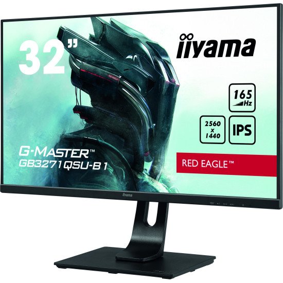 iiyama G-MASTER GB3271QSU-B1 écran PC 31.5" 2560 x 1440 pixels Wide Quad HD LED Noir