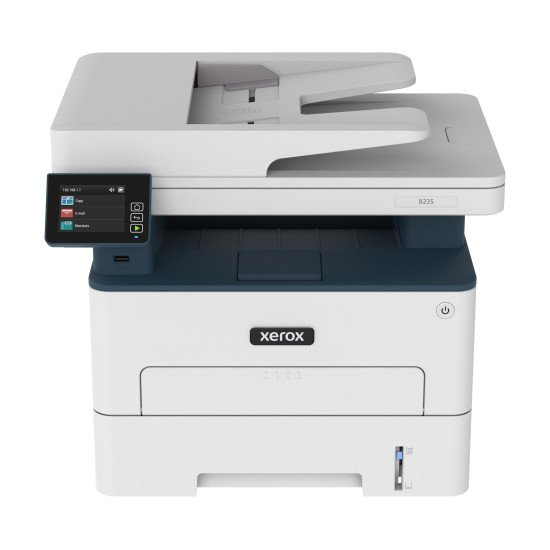 Xerox B235 copie/impression/numérisation/télécopie recto verso sans fil A4, 34 ppm, PS3 PCL5e/6, chargeur automatique de documents, 2 magasins, total 251 feuilles