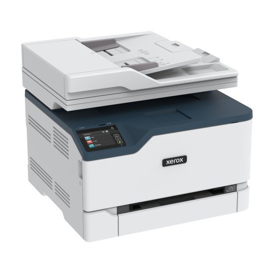 Xerox C235 copie/impression/numérisation/télécopie sans fil A4, 22 ppm, PS3 PCL5e/6, chargeur automatique de documents, 2 magasins, total 251 feuilles