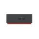 Lenovo 40B00300UK station d'accueil Avec fil Thunderbolt 4 Noir, Rouge