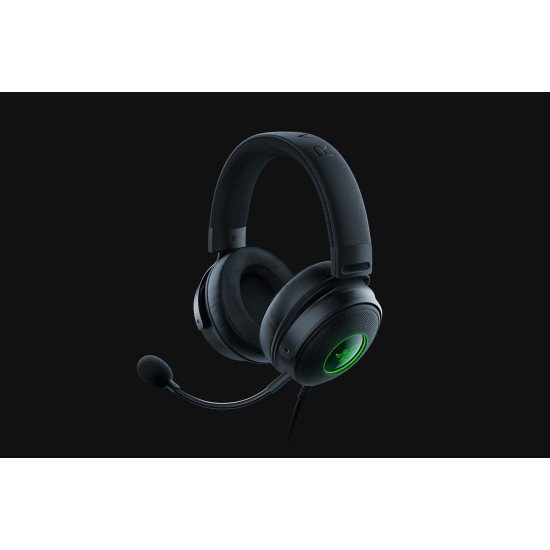 Razer Kraken V3 HyperSense Casque Avec fil Arceau Jouer USB Type-A Noir