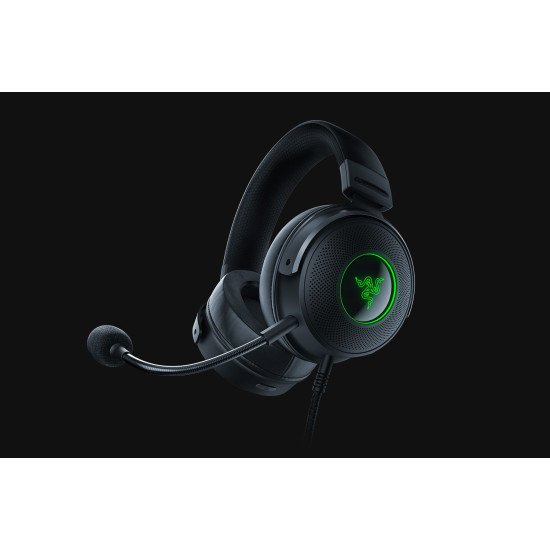 Razer Kraken V3 HyperSense Casque Avec fil Arceau Jouer USB Type-A Noir