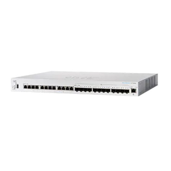 Cisco CBS350 Géré L3 10G Ethernet (100/1000/10000) 1U Noir, Gris