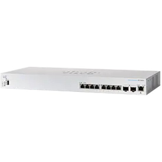 Cisco CBS350 Géré L3 10G Ethernet (100/1000/10000) 1U Noir, Gris Cisco CBS350 Géré L3 10G Ethernet (100/1000/10000) 1U Noir, Gris