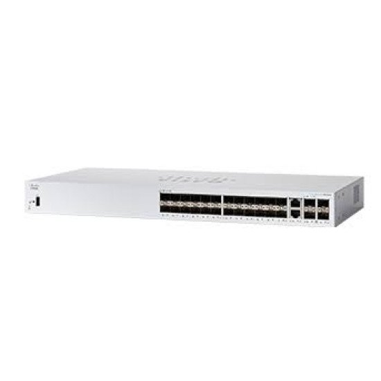 Cisco CBS350 Géré L3 Gigabit Ethernet (10/100/1000) 1U Noir, Gris