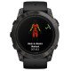 Garmin epix Pro (Gen 2) 3,56 cm (1.4") AMOLED 51 mm Numérique 454 x 454 pixels Écran tactile Noir, Gris Wifi GPS (satellite)