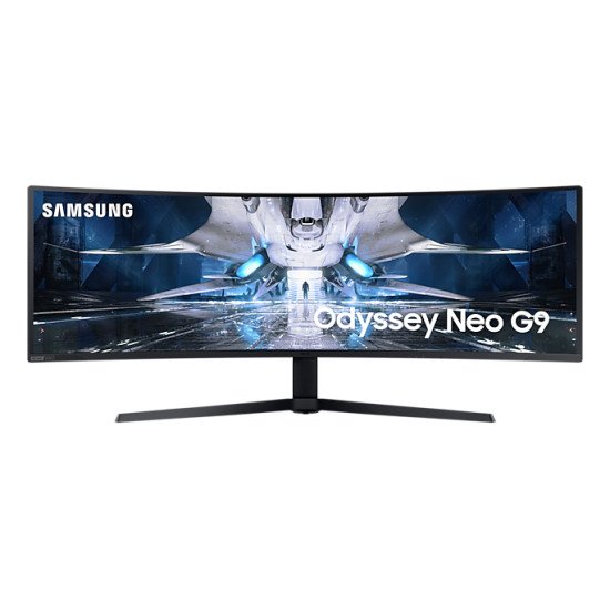 Samsung LS49AG954NU 124,5 cm (49") 5120 x 1440 pixels 5K Ultra HD LCD Noir, Blanc