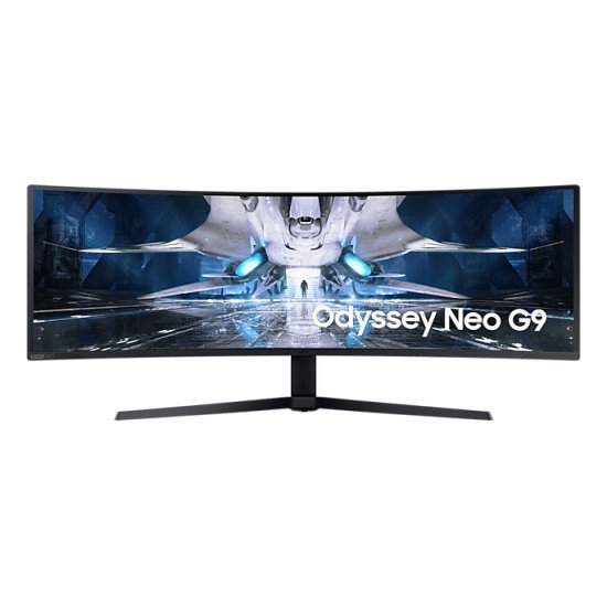 Samsung LS49AG954NU 124,5 cm (49") 5120 x 1440 pixels 5K Ultra HD LCD Noir, Blanc