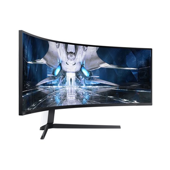 Samsung LS49AG954NU 124,5 cm (49") 5120 x 1440 pixels 5K Ultra HD LCD Noir, Blanc