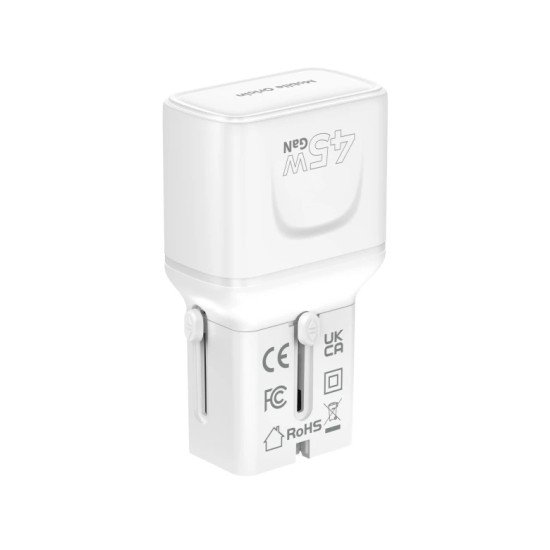 Mobile Origin MO-PW26-WHT chargeur d'appareils mobiles Universel Noir Secteur Charge rapide Intérieure