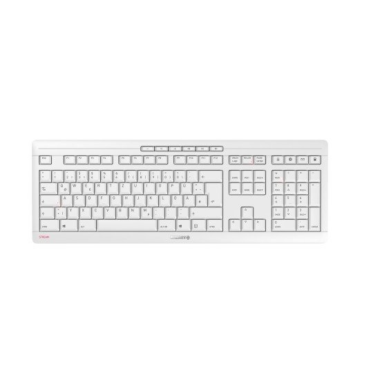 CHERRY Stream Desktop Recharge clavier RF sans fil QWERTZ Allemand Gris