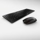 CHERRY Stream Desktop Recharge clavier RF sans fil QWERTY Noir