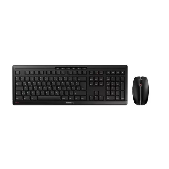 CHERRY Stream Desktop Recharge clavier RF sans fil AZERTY Français Noir CHERRY Stream Desktop Recharge clavier RF sans fil AZERTY Français Noir