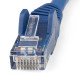 StarTech.com Câble Ethernet CAT6 de 10m - LSZH (Low Smoke Zero Halogen) - 10 Gigabit 650MHz 100W PoE RJ45 10GbE UTP Vérifié ETL - Bleu - Cordon de raccordement réseau sans accroc avec décharge de traction, 24 AWG