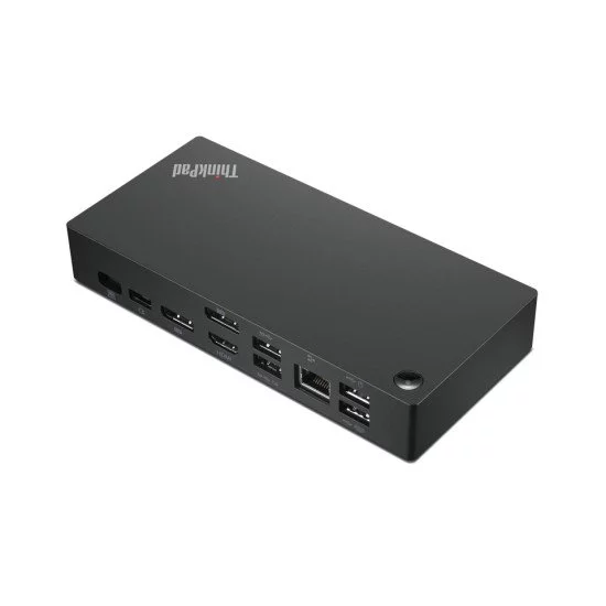 Lenovo 40AY0090UK station d'accueil Avec fil USB 3.2 Gen 1 (3.1 Gen 1) Type-C Noir Lenovo 40AY0090UK station d'accueil Avec fil USB 3.2 Gen 1 (3.1 Gen 1) Type-C Noir