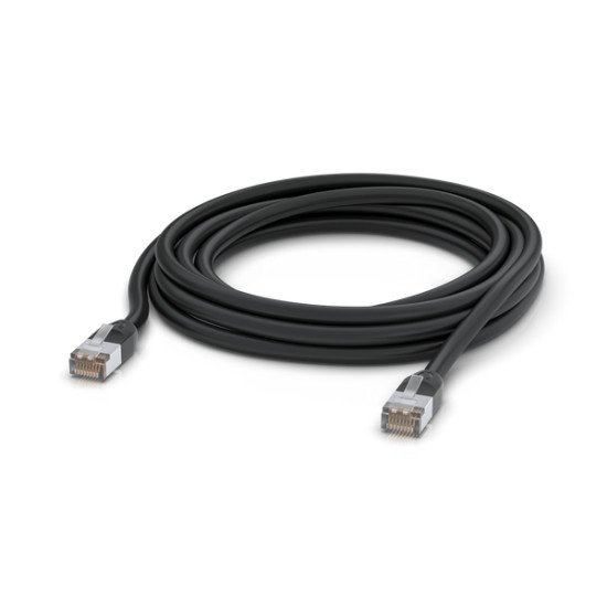 Ubiquiti UACC-CABLE-PATCH-OUTDOOR-5M-BK câble de réseau Noir Cat5e S/UTP (STP)