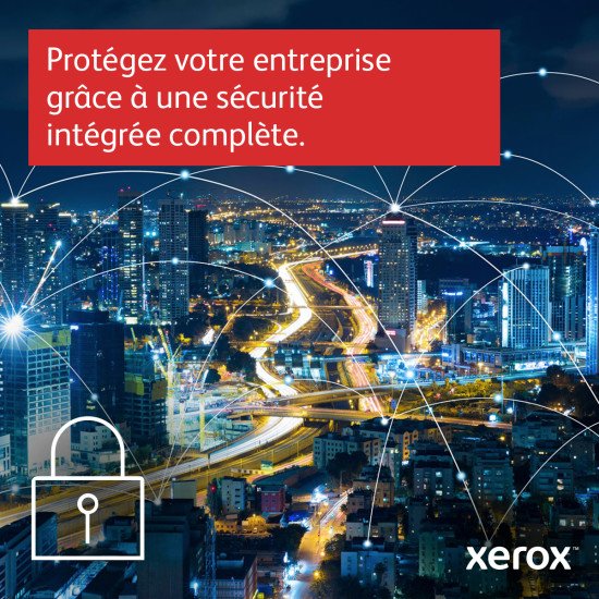 Xerox B310 Imprimante recto verso sans fil A4 40 ppm, PS3 PCL5e/6, 2 magasins Total 350 feuilles, UK Xerox B310 Imprimante recto verso sans fil A4 40 ppm, PS3 PCL5e/6, 2 magasins Total 350 feuilles, UK