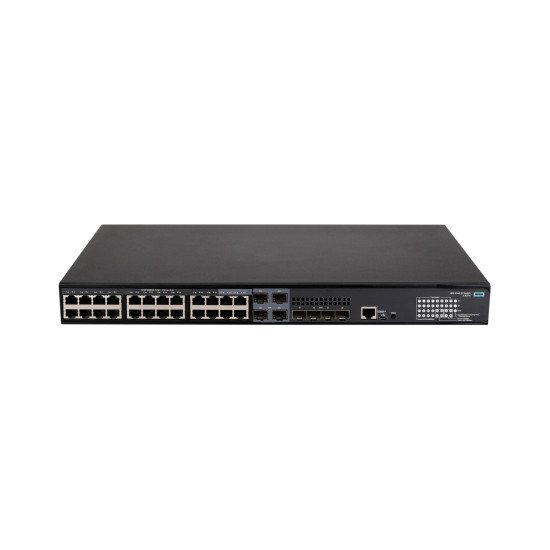 HPE FlexNetwork 5140 24G PoE+ 4SFP+ EI Géré L3 Gigabit Ethernet (10/100/1000) Connexion Ethernet POE 1U