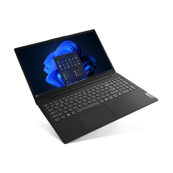 Lenovo V15 G7 IWC Intel Core 7 350 Ordinateur portable 39,6 cm (15.6") Full HD 16 Go DDR5-SDRAM 512 Go SSD Wi-Fi 6 (802.11ax) Windows 11 Pro Noir Belge