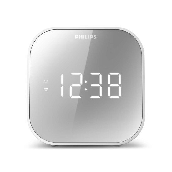 Philips TAR4406/12 Réveil numérique Blanc