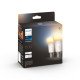 Philips Hue White ambiance A60 - Ampoule connectée E27 - 1100 (pack de 2)