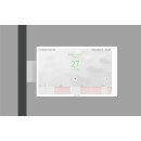 Crestron TSW-770/1070-MUMK-W Support Écran Blanc