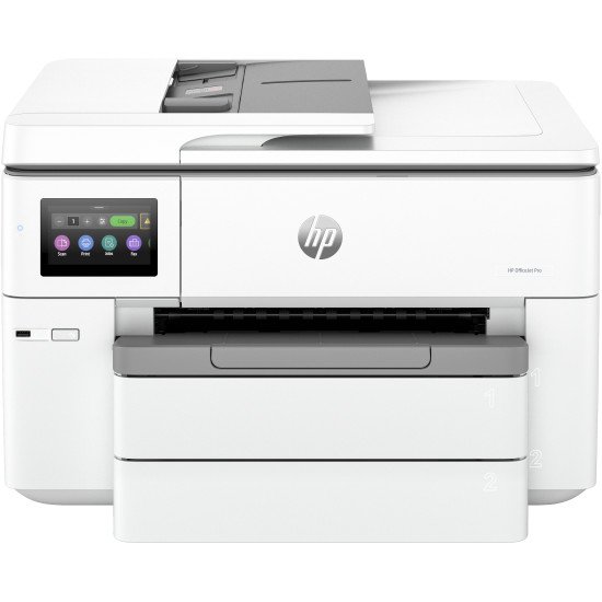 HP OfficeJet Pro Imprimante tout-en-un grand format HP 9730e, Couleur, Imprimante pour Petit bureau, Impression, copie, numérisation, HP+; Éligibilité HP Instant Ink; Sans fil; Impression recto-verso; Imprimer depuis un téléphone ou une tablette; Chargeur