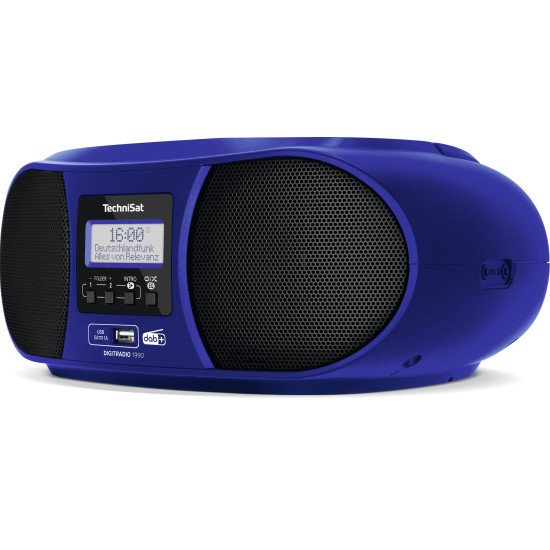 TechniSat DigitRadio 1990 Système micro midi domestique 3 W Bleu